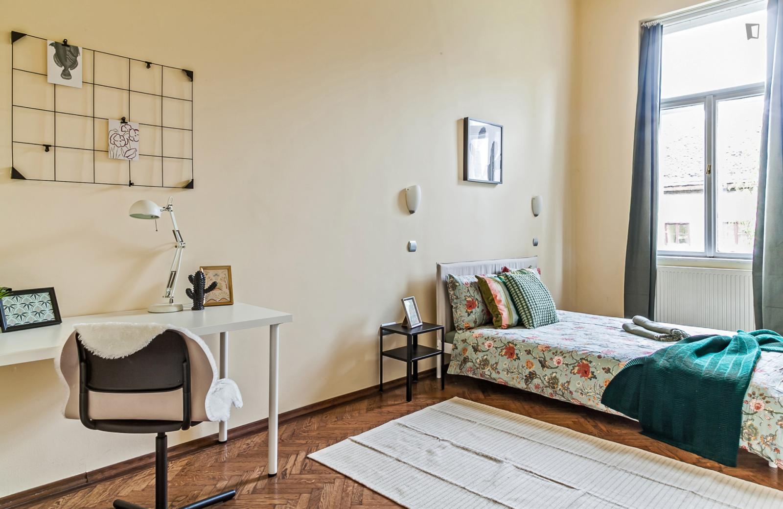 Grand Double Bedroom In Belső-Ferencváros - 1