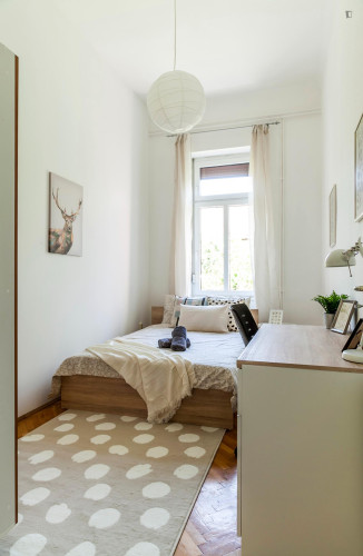 Comfy double bedroom in Erzsébetváros