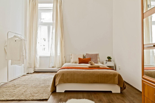 Alluring double bedroom near Rákóczi tér metro