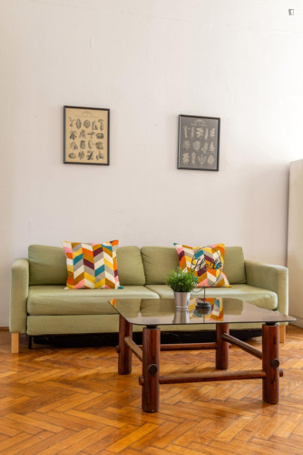 Bright double bedroom near the Kodály körönd metro