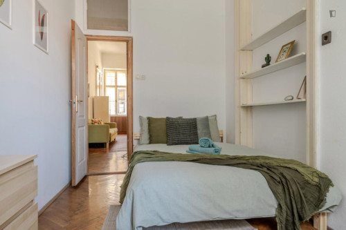 Appealing double bedroom near the Kodály körönd metro
