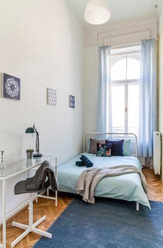 Very nice double bedroom in the Belső-Ferencváros neighbourhood