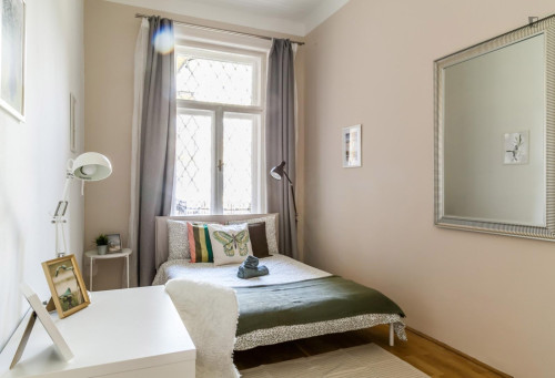 Neat and cosy double bedroom in Terézváros