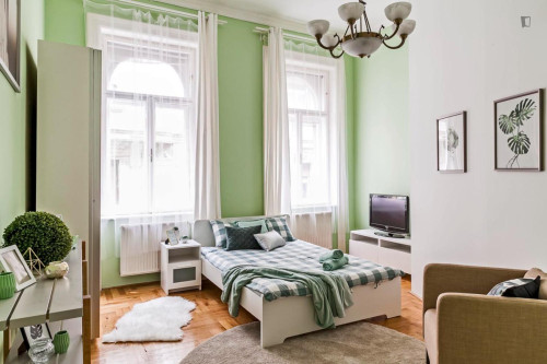 Neat double bedroom near Astoria metro