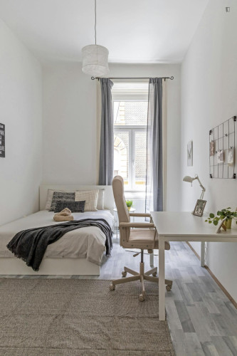 Very nice double bedroom near the centre of Budapest