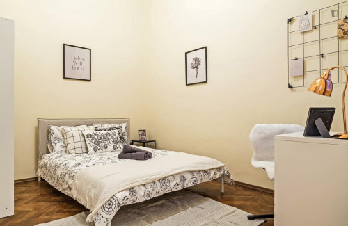 Nice double ensuite bedroom in Belső-Ferencváros