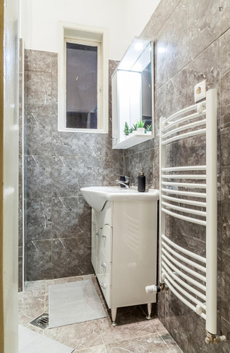 Neat ensuite double bedroom near Corvin-negyed metro - Gallery - 7