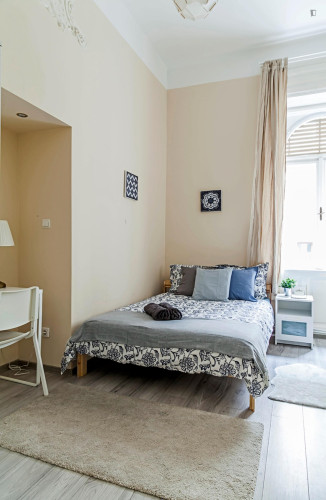 Neat ensuite double bedroom near Corvin-negyed metro