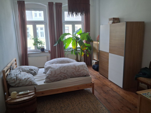 Bright Furnished 3-Room Apartment in Dresden Neustadt with balcony – 9-Month Rental