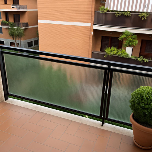 Spacious double bedroom with balcony in 5-bedroom apartment