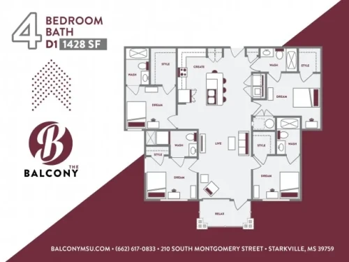 The Balcony MSU | Student Housing - Gallery - 14