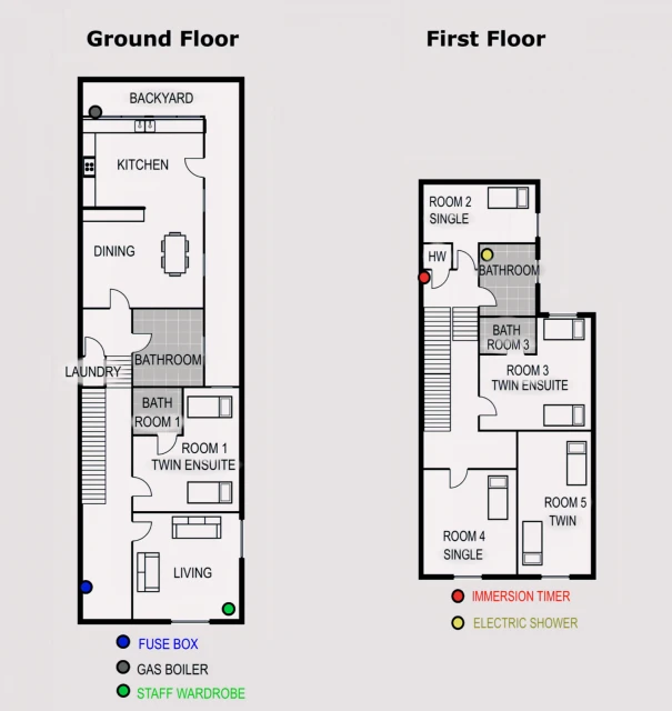 Twin Room - Male - 8