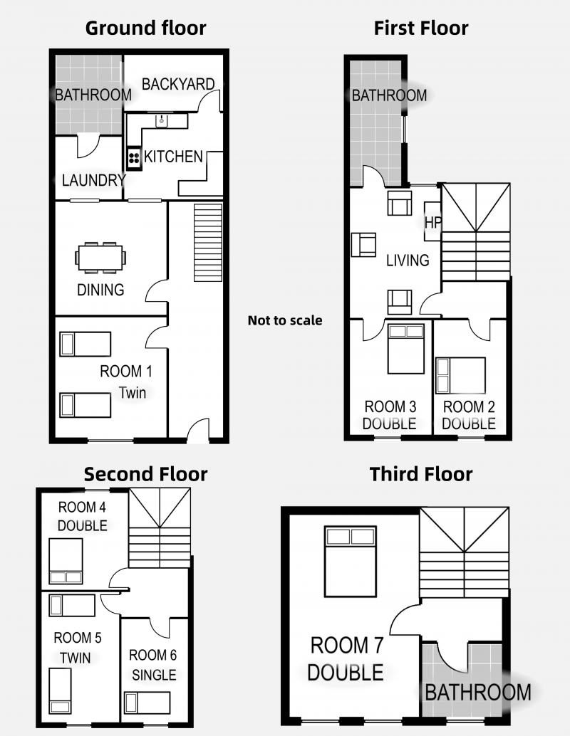  Double Room  -  133 Glanmire Road Lw  - Gallery -  3