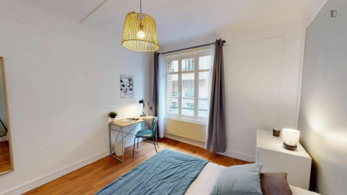 Beautiful double bedroom in Gros-Caillou