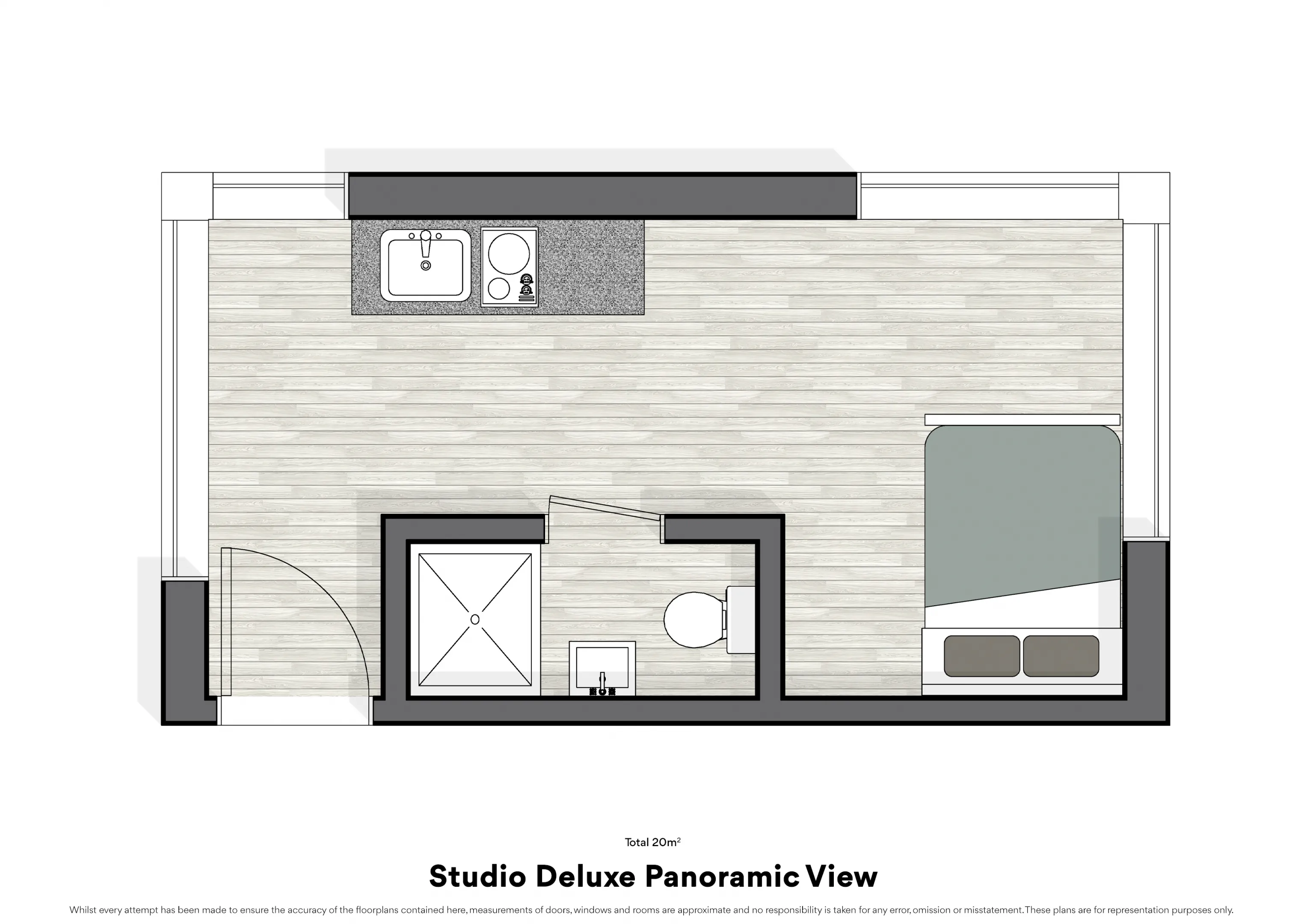 Studio Deluxe Panoramic View - UniLodge Perth Central - Gallery - 20