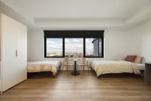 Superior Twin Bed Studio - UniLodge Perth Central - Gallery - 8