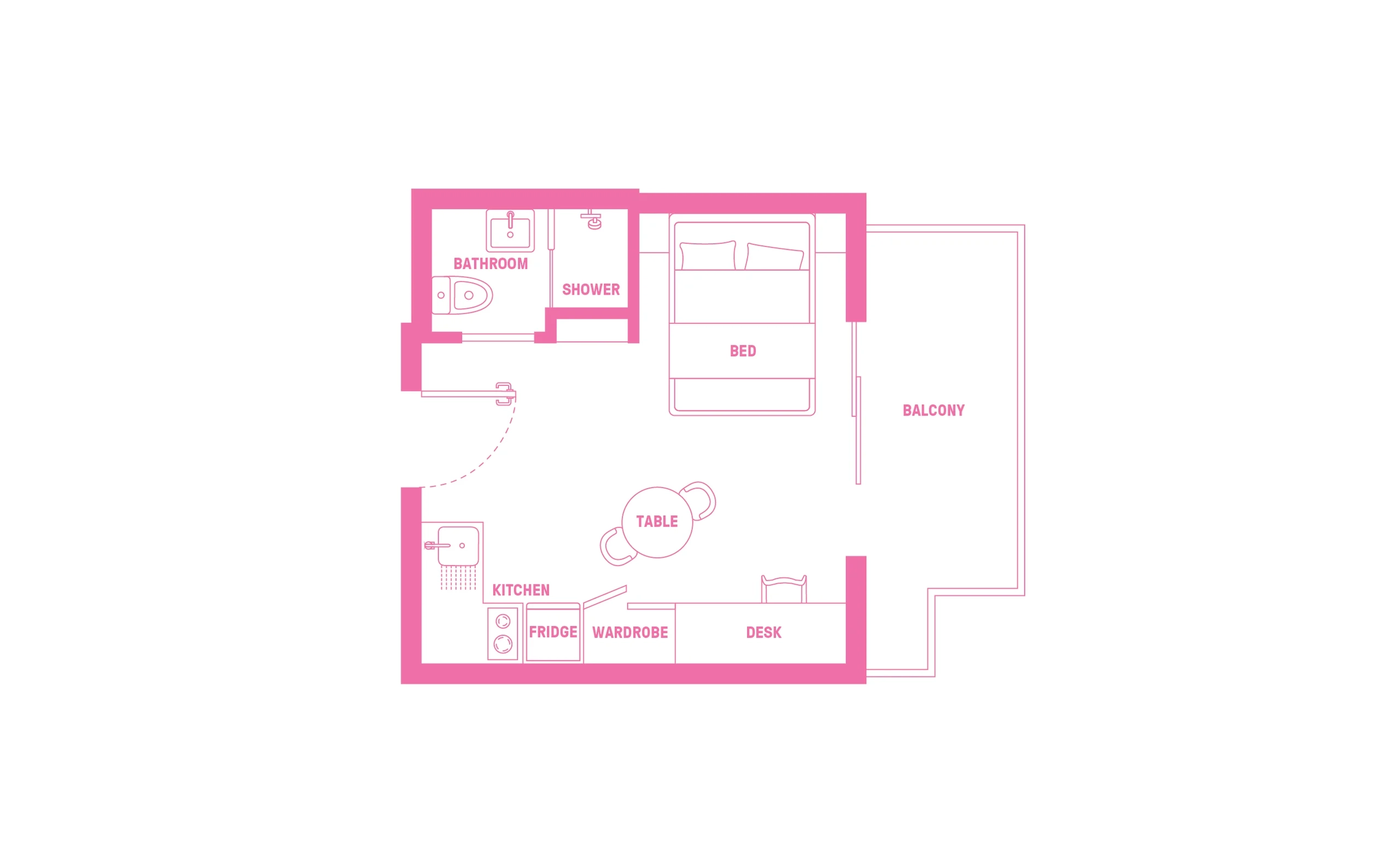 Signature Studio - Balcony - 5