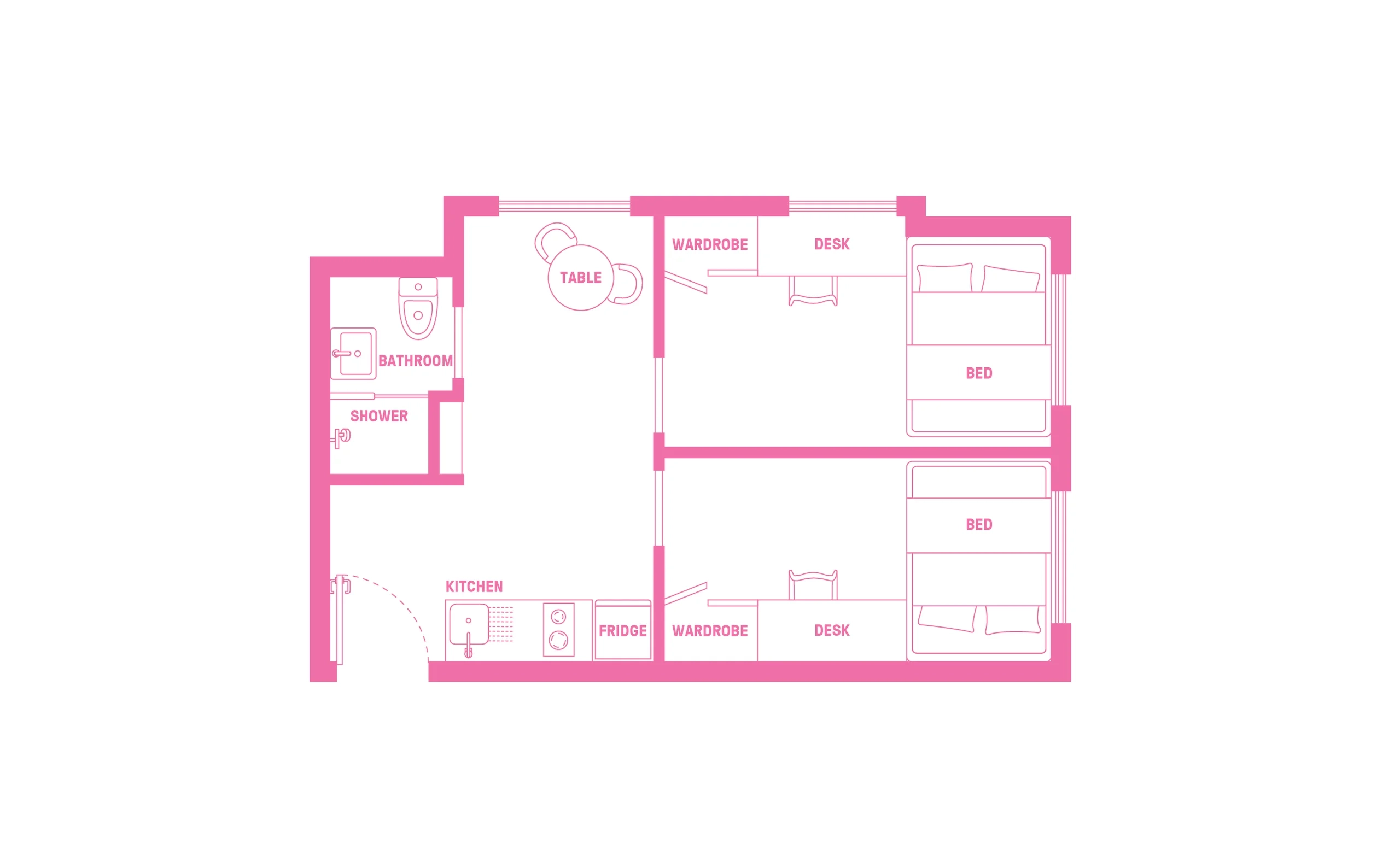 2 Bed Apartment - 2