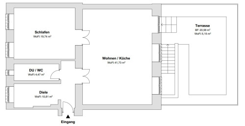 Luxurious apartment with own terrace in Wilmersdorf, Berlin