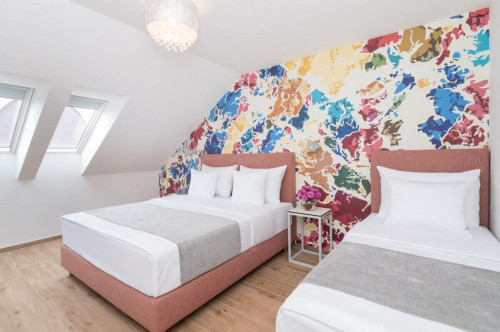 Tasteful 2-bedroom apartment in the Vinohrady district