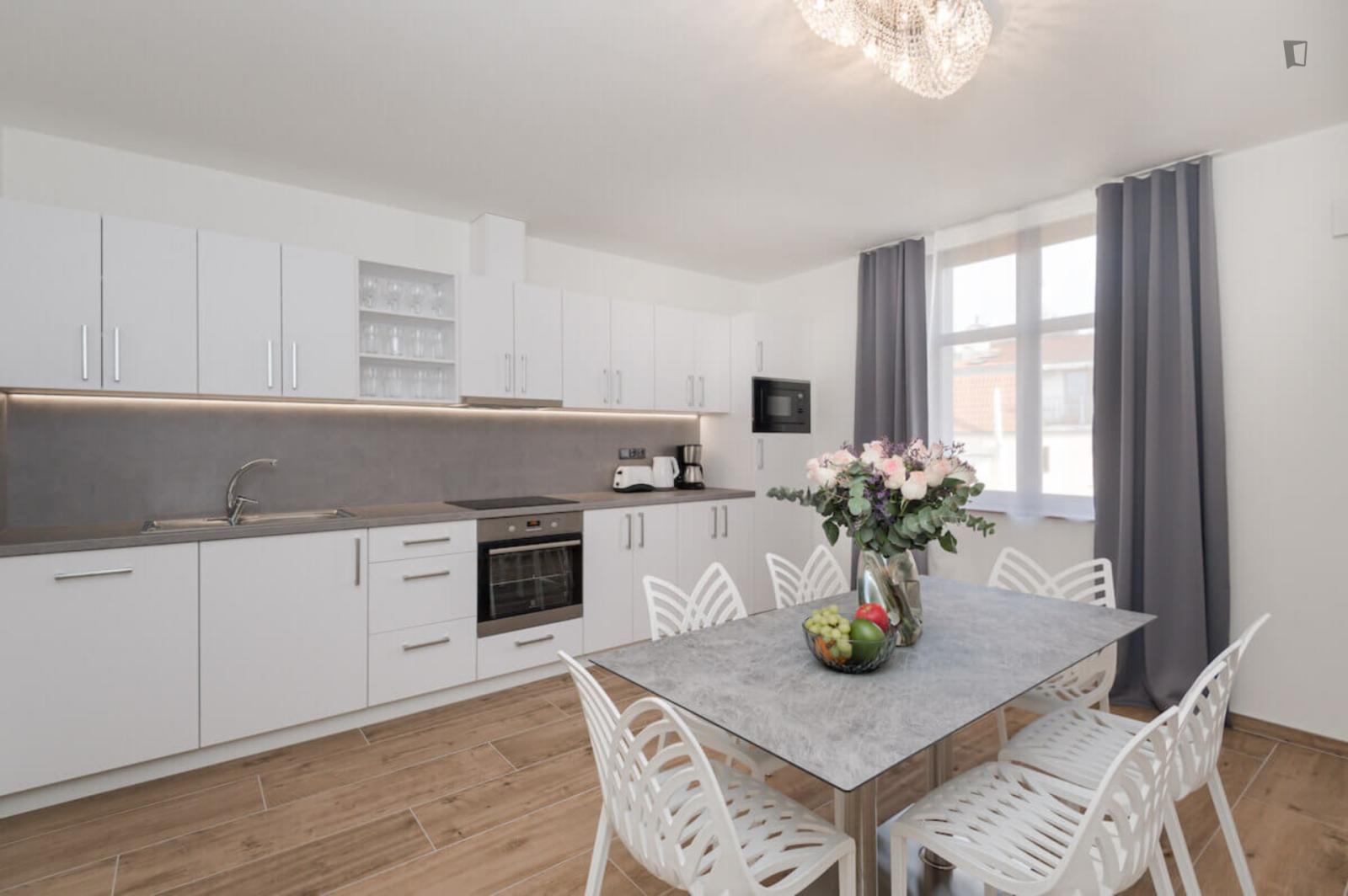  Tasteful 2-Bedroom Apartment In The Vinohrady District  -  Tasteful 2-bedroom apartment in the Vinohrady district  - Gallery -  1