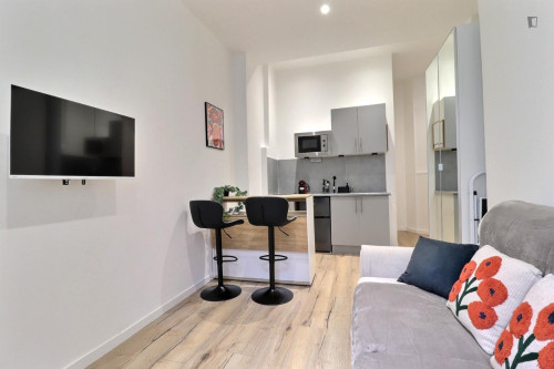 Restful studio in 11th arrondissement