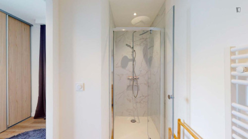 Welcoming double ensuite bedroom in Nantes Nord - Gallery - 10