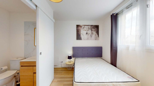 Welcoming double ensuite bedroom in Nantes Nord