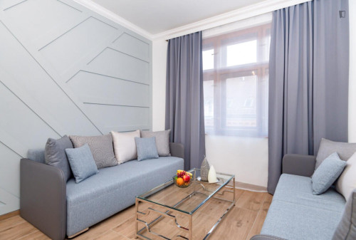 De;ightful 1-bedroom apartment in Vinohrady