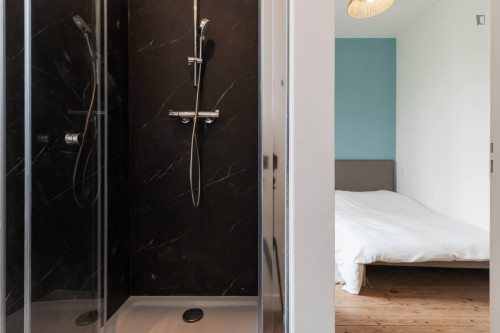 Pleasant double ensuite bedroom near Parc de la Gaudinière