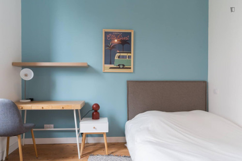 Pleasant double ensuite bedroom near Parc de la Gaudinière
