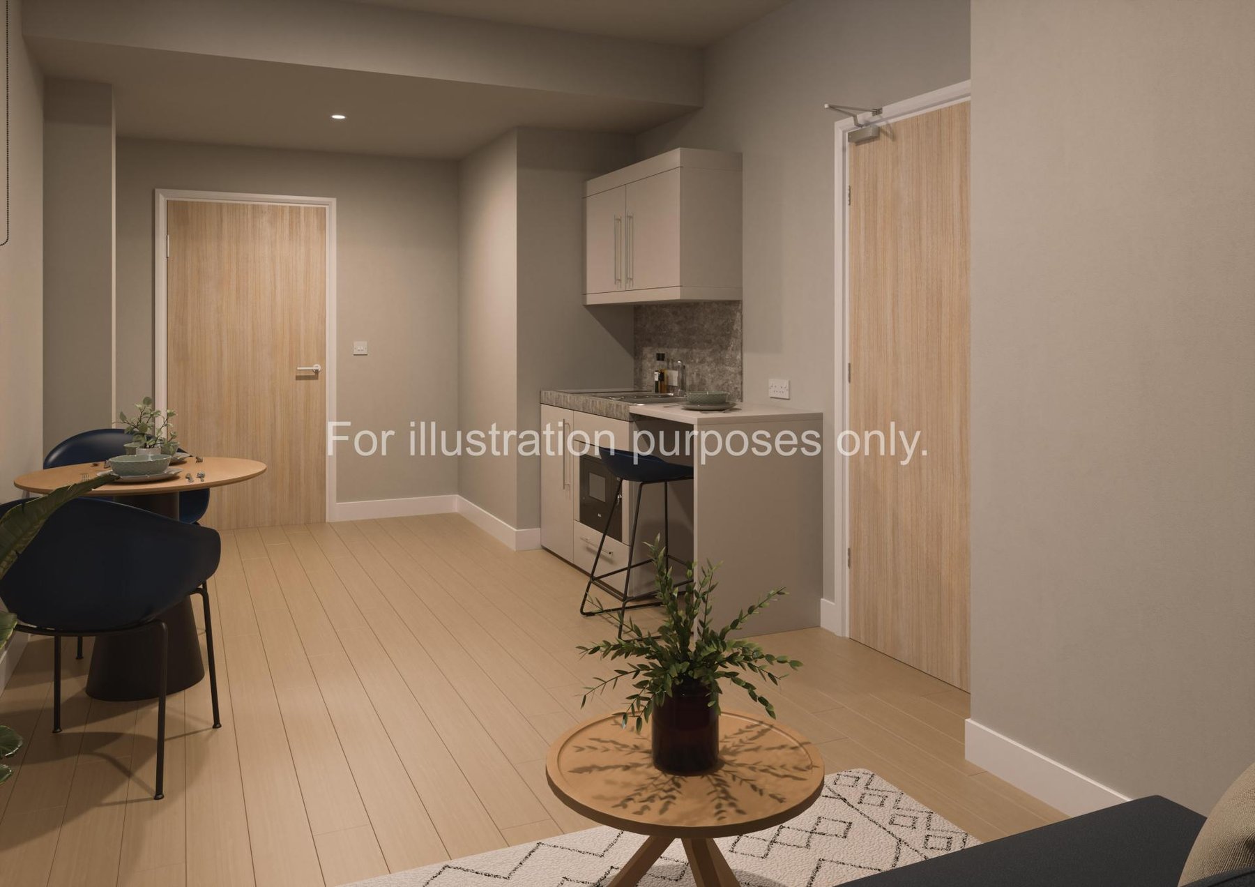  Premium 1 Bed Apartment  -  Glasgow Citi View  - Gallery -  3