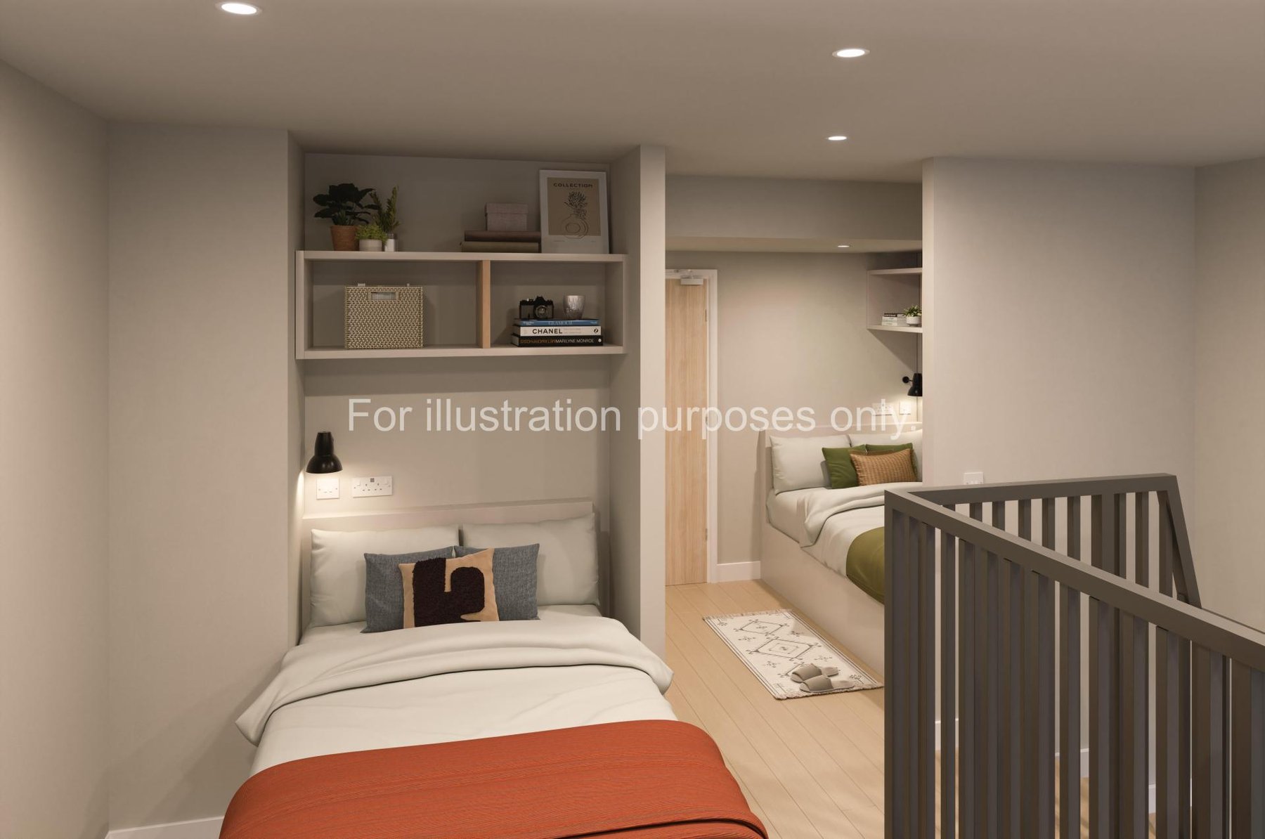  Twin Bed Duplex  -  Glasgow Citi View  - Gallery -  1