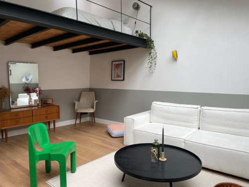 Beautiful and lovely parisian loft at Montmartre