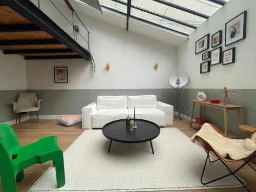 Beautiful and lovely parisian loft at Montmartre