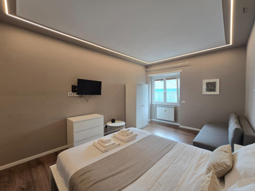 Luxury Room with en-suite private Bathroom at Garbatella metro station