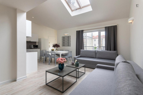 Dashing 2-bedroom apartment in Smíchov