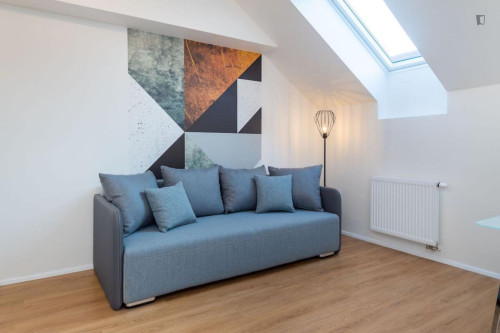 Delightful 1-bedroom apartment in Karlín