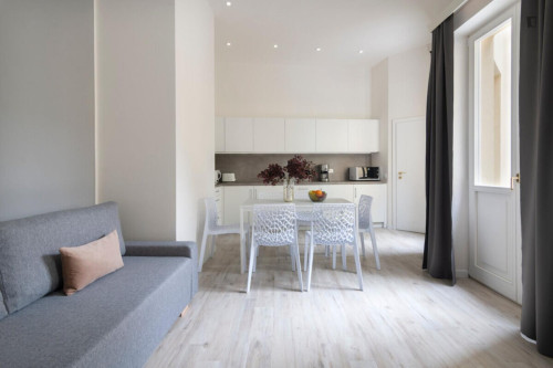 Sublime 1-bedroom flat woth a patio, in Smíchov