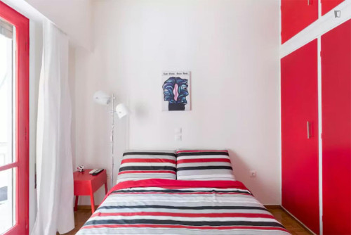 Delightful studio apartment in colourful Exarcheia