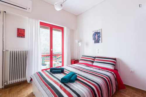 Delightful studio apartment in colourful Exarcheia
