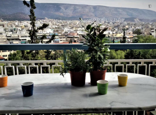 Elegant 2 Bedroom Apartment with a balcony close to Athens National Garden