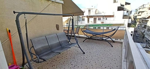 Delightful small penthouse with a big terrace in colourful Kypseli