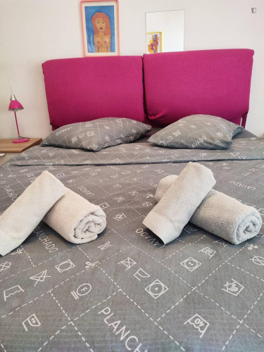 Appealing double bedroom in the centre of Athens