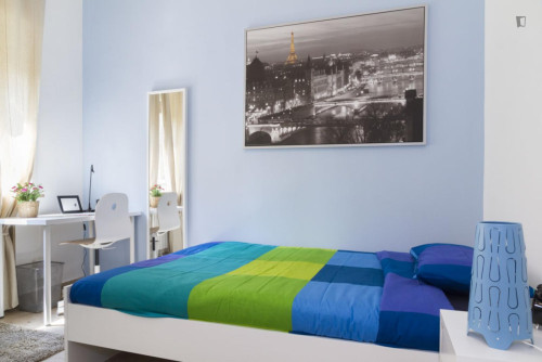 Snug double bedroom in the centre of the city