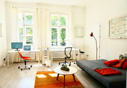 Light-Filled Designer Maisonette Near Glienicker Bridge & Babelsberg Park