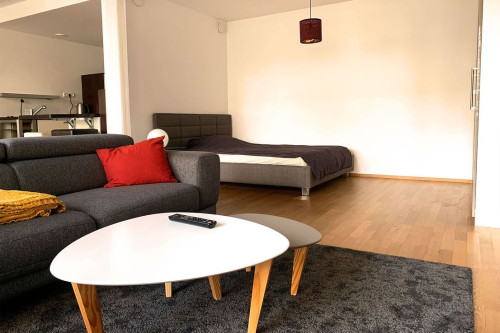 All Inclusive in the centre: 1,5 rooms with complete equipment between Karlsplatz and Sendinger Tor