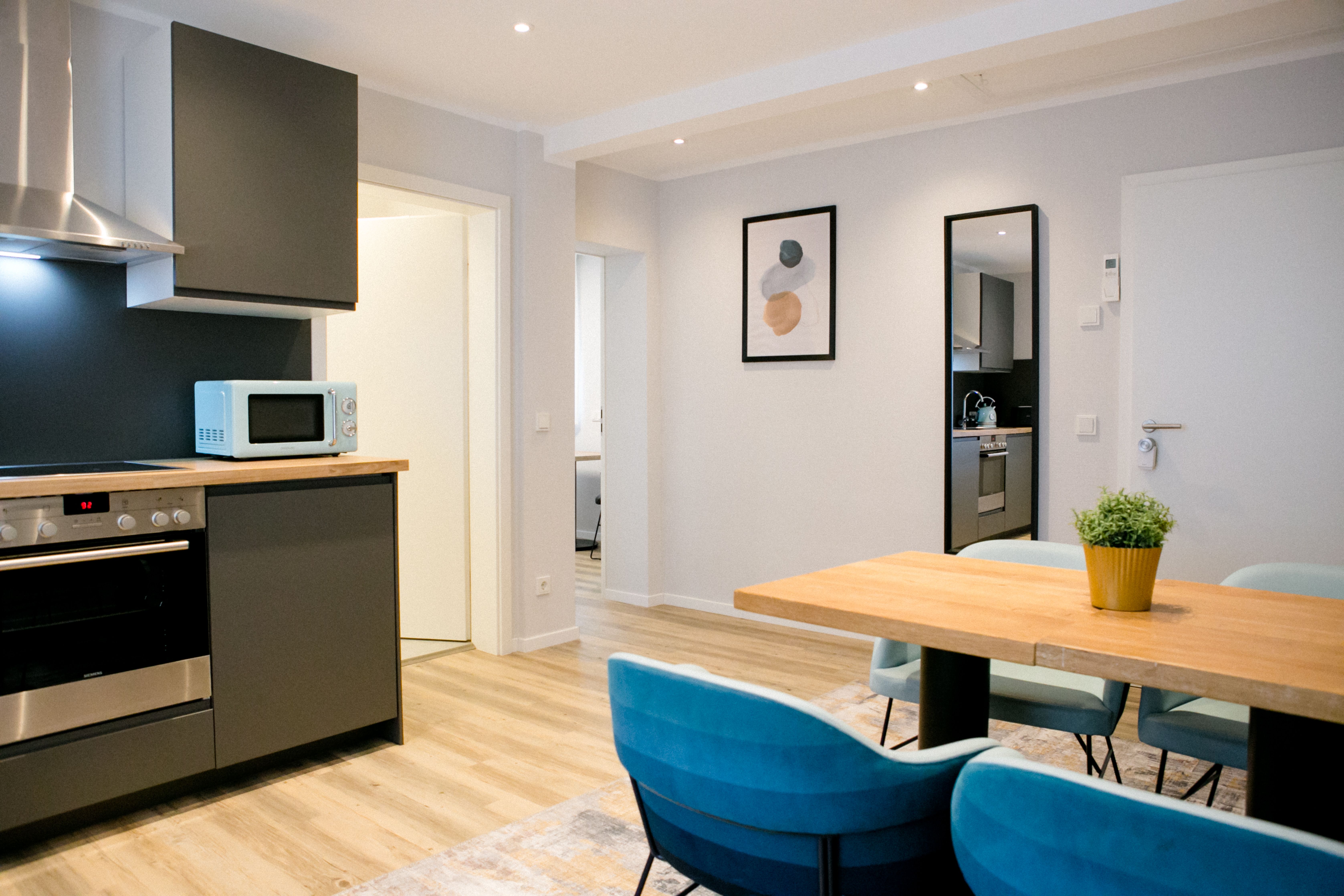  Stylish & Modern 1-Bedroom Apartment With Kitchen & Bathroom  -  Stylish & Modern 1-Bedroom Apartment with Kitchen & Bathroom  - Gallery -  18