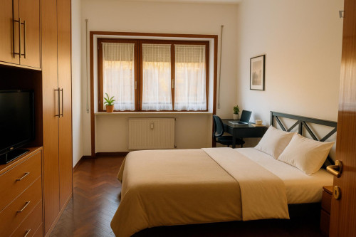 Cozy single bedroom in a 5-bedroom apartment