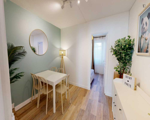Very nice double bedroom in the 15th arrondissement